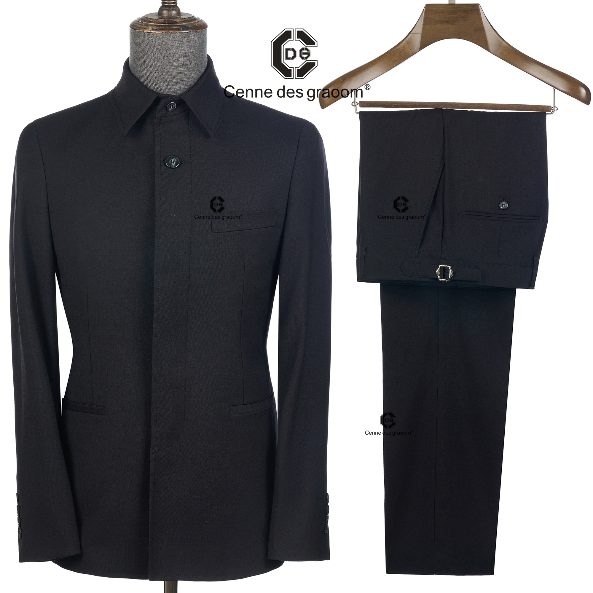Men Formal Wear 2025 - Cenne Des Graoom 2025 New Black