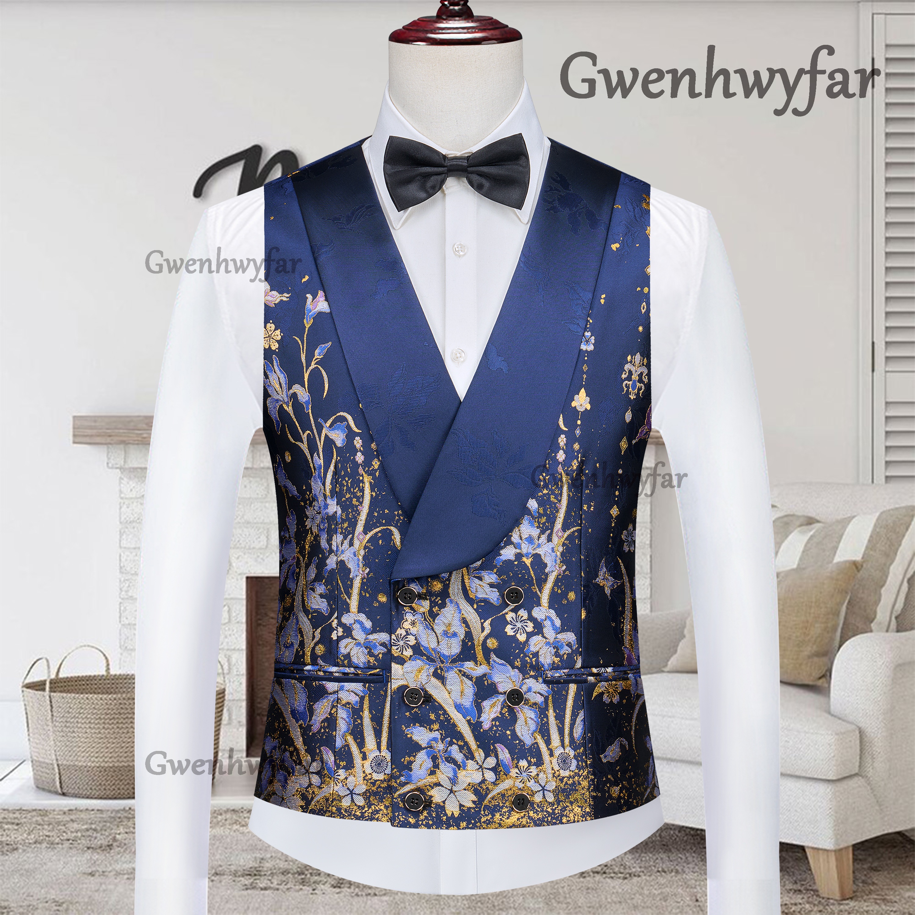 Gwenhwyfar 2026 Men's Customiz - Men Formal Wear Pants avaliação e preço