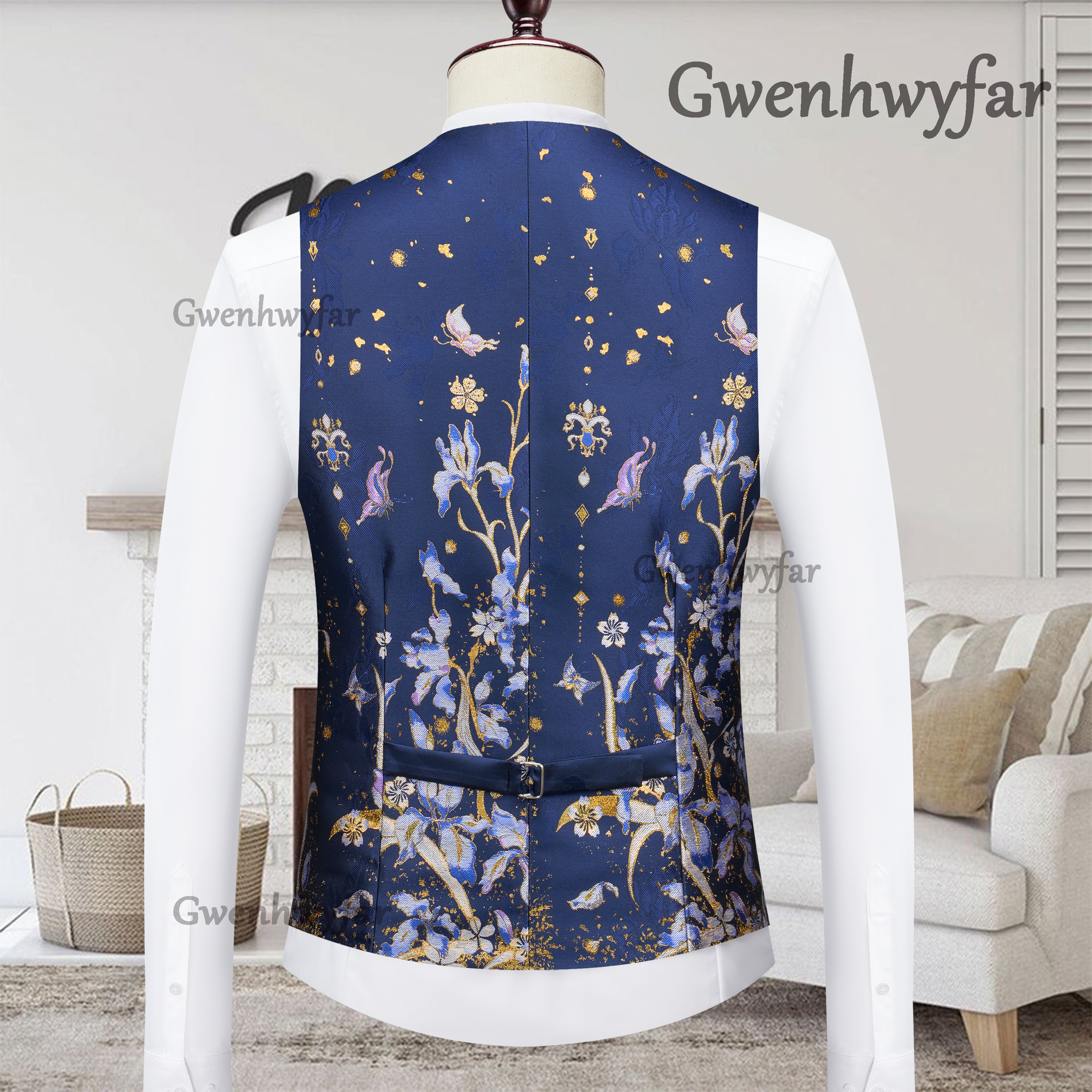 Gwenhwyfar 2026 Men's Customiz - Men Formal Wear Pants avaliação e preço