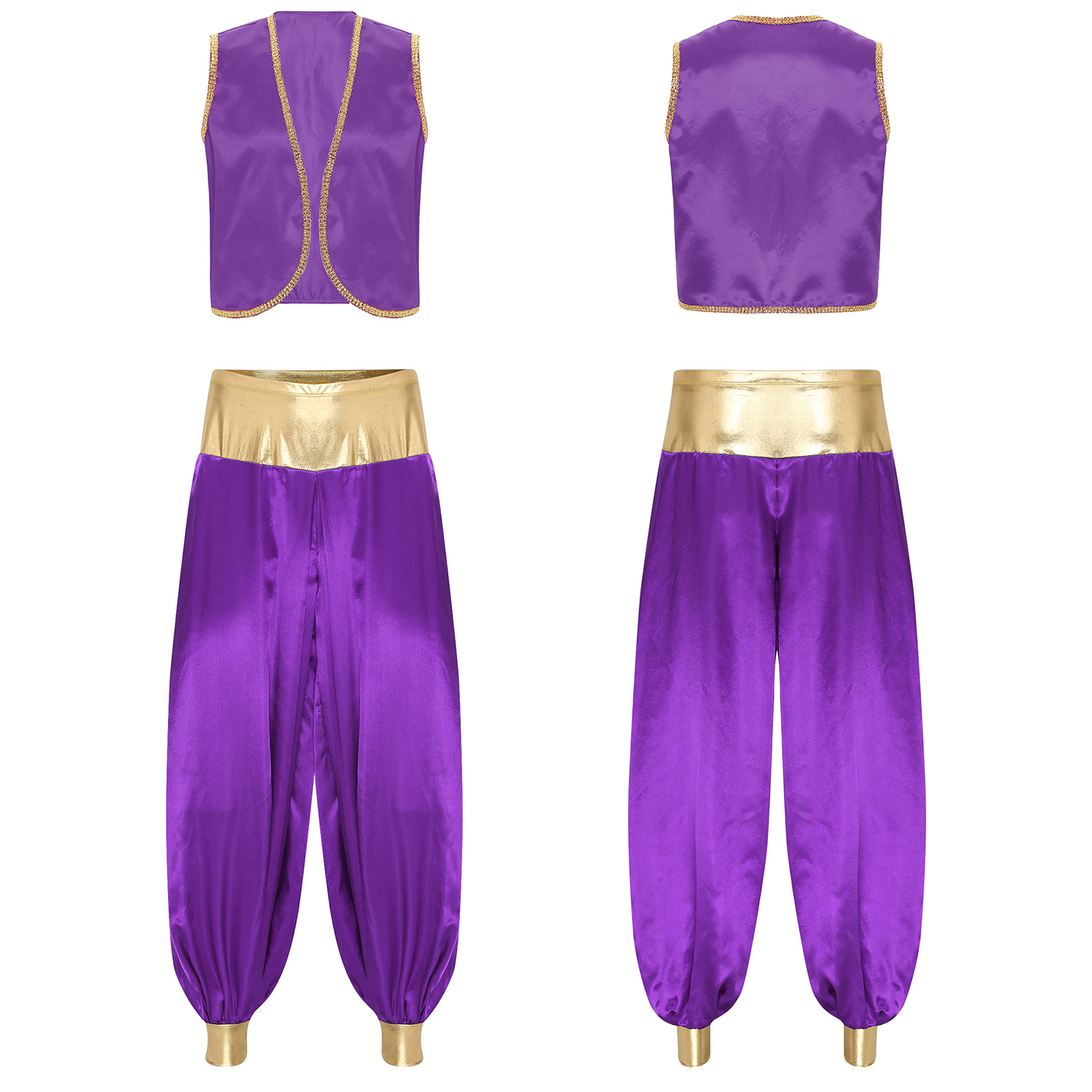 Men Arabian Prince Outfit Alad - Men Formal Wear Vest avaliação e preço