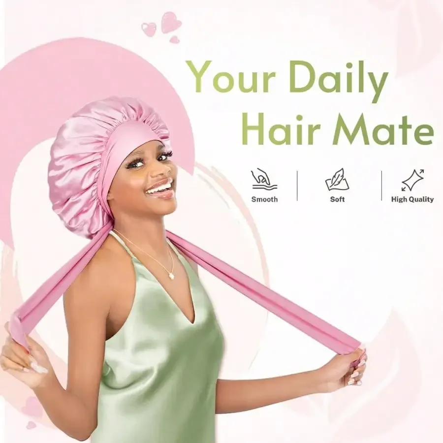 2026 Satin Bonnet For Women, A - Satin Bow Tie avaliação e preço