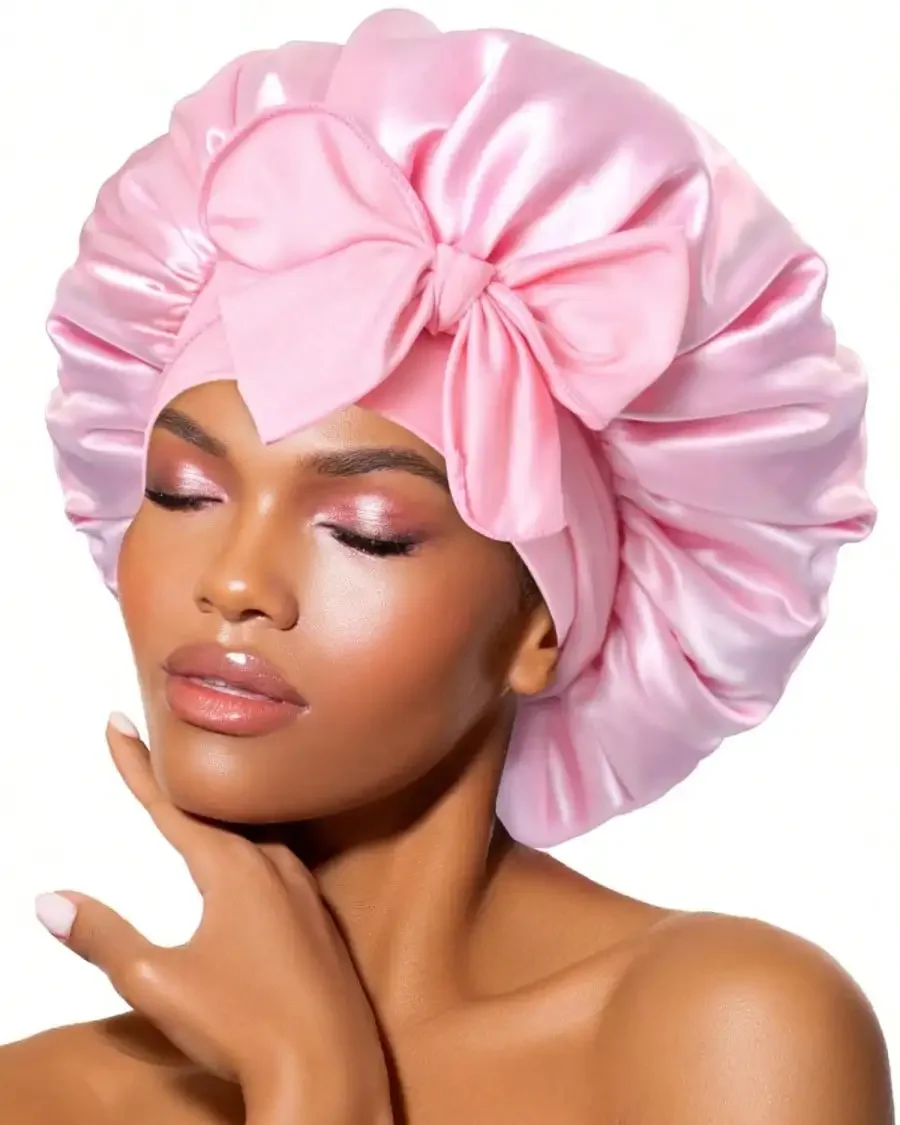 2026 Satin Bonnet For Women, A - Satin Bow Tie avaliação e preço