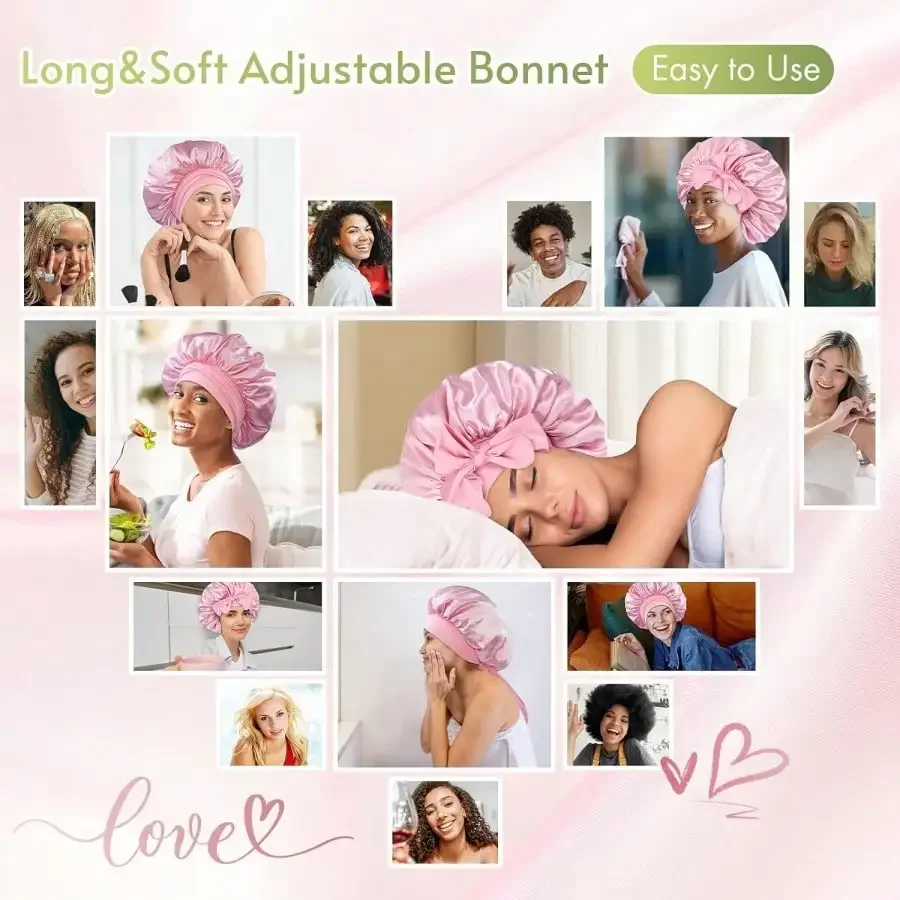 2026 Satin Bonnet For Women, A - Satin Bow Tie avaliação e preço
