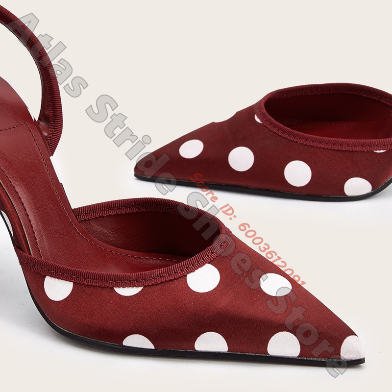 Satin White Polka Dot Pointed  - Satin Bow Tie avaliação e preço