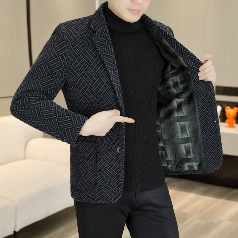 Blazer Autumn and Winter Men's - Men Formal Wear 2025 avaliação e preço