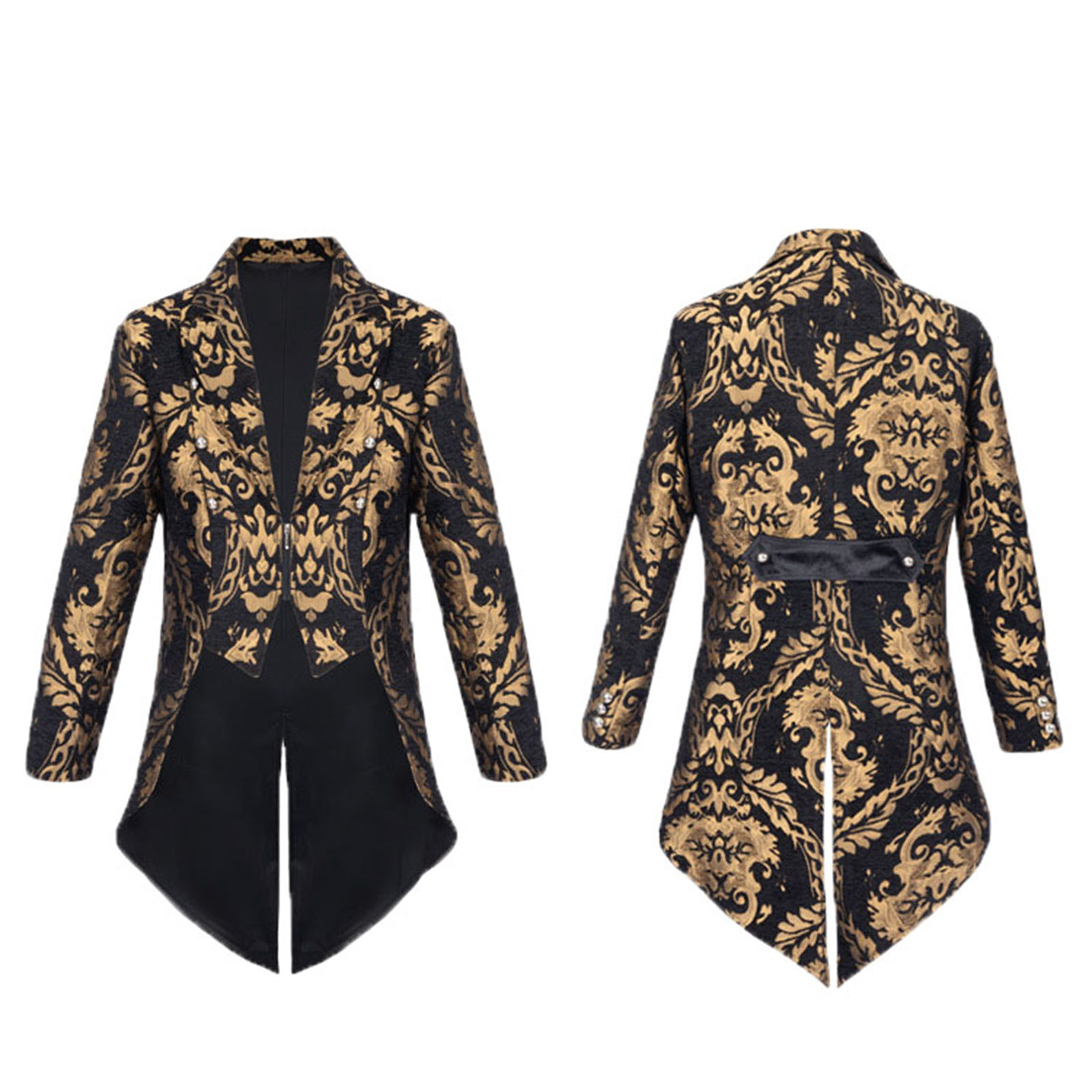 Medieval Mens Tailcoat Steampu - Men'S Medieval Formal Wear avaliação e preço