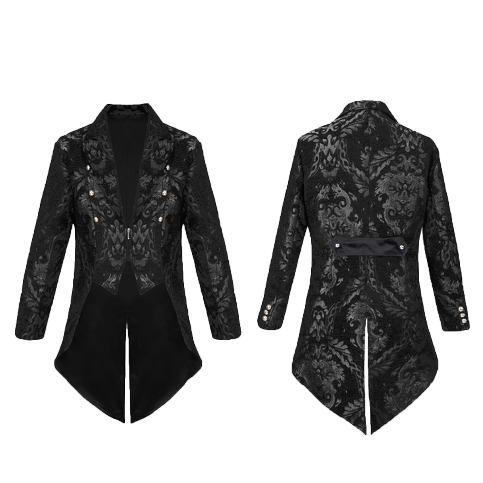 Medieval Mens Tailcoat Steampu - Men'S Medieval Formal Wear avaliação e preço