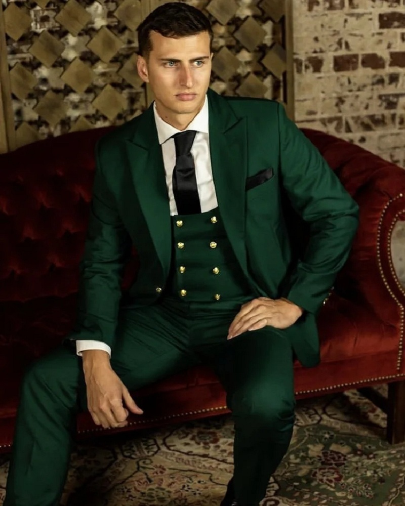 Green Classic Men Suits Formal - Latest Men Formal Wear avaliação e preço