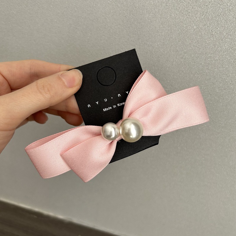2024 new in hair bows for woma - Satin Bow Tie avaliação e preço