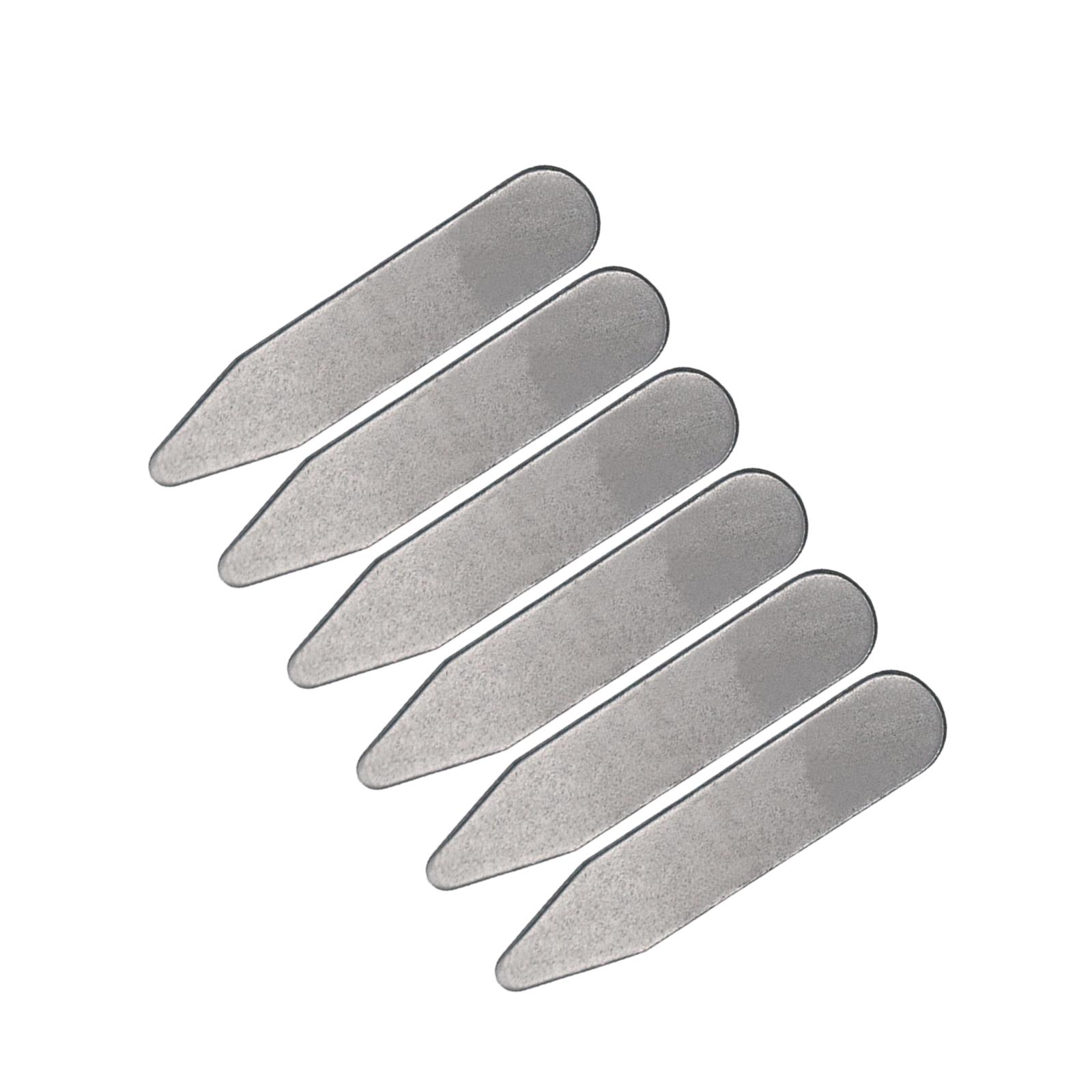 6Pcs Collar Stays Shirt Collar - Collar Stay Metal avaliação e preço