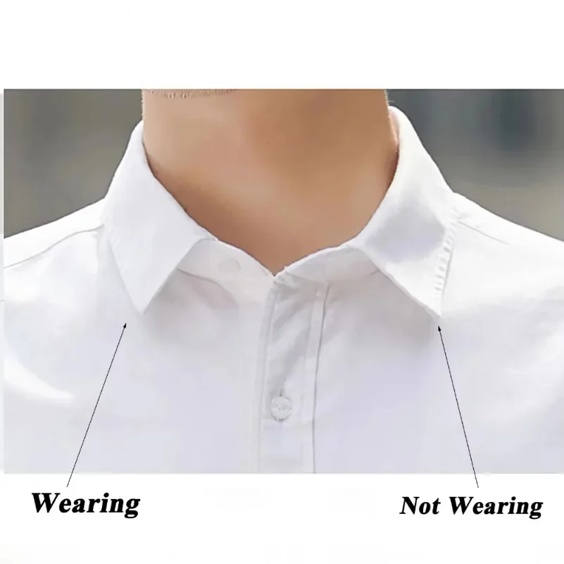 6Pcs Stainless Steel Collar St - Collar Stay Metal avaliação e preço