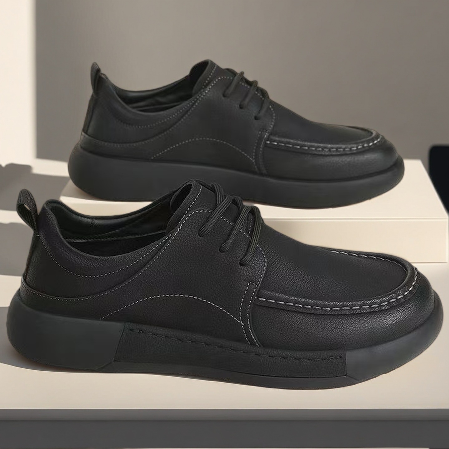 Wide last men business shoes l - Formal Upper Wear Men avaliação e preço