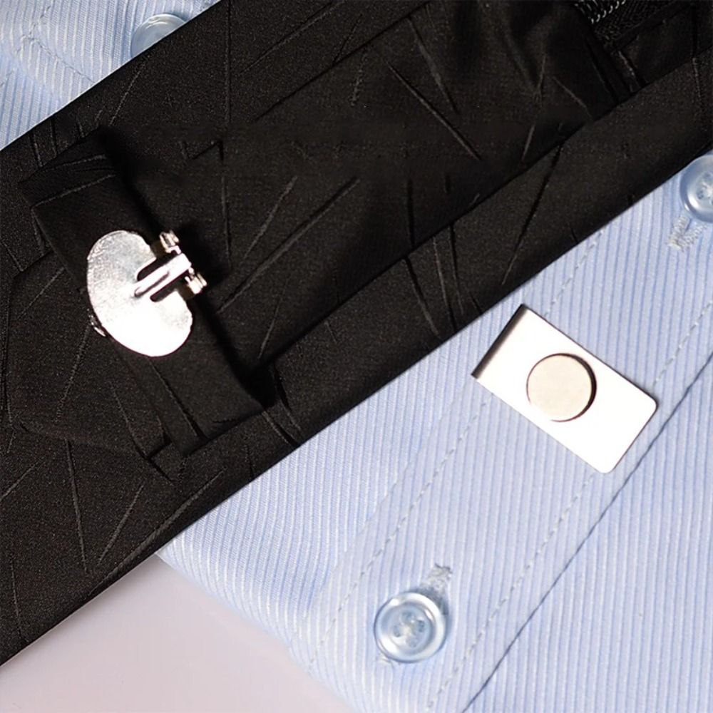 New Invisible Tie Stay Clips A - Collar Stay Metal avaliação e preço