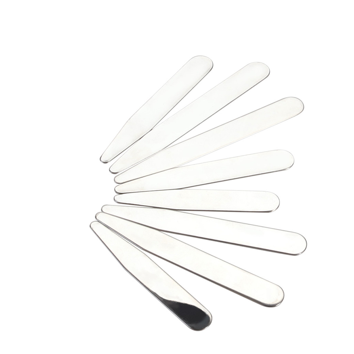 8Pcs Premium Collar Stays for  - Collar Stay Metal avaliação e preço