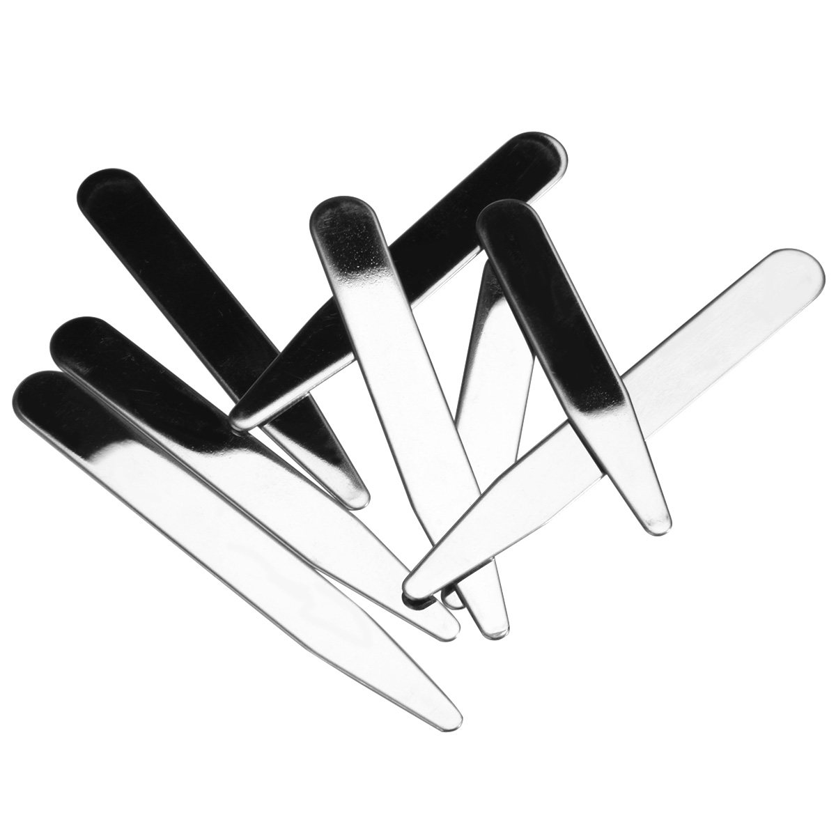 8Pcs Premium Collar Stays for  - Collar Stay Metal avaliação e preço