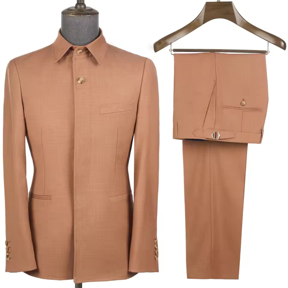 Tailor Made Safari Suits For M - Men Formal Wear Pants avaliação e preço