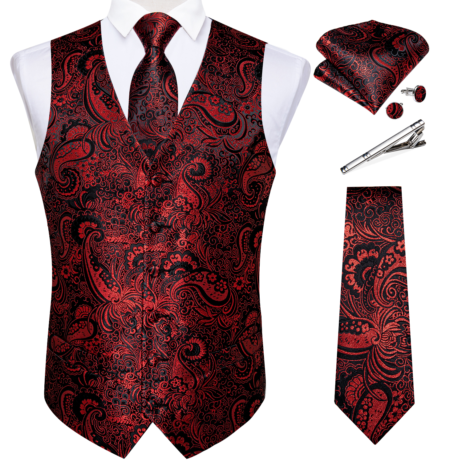 New Men's Vests Formal Dress S - Men Formal Wear Vest avaliação e preço