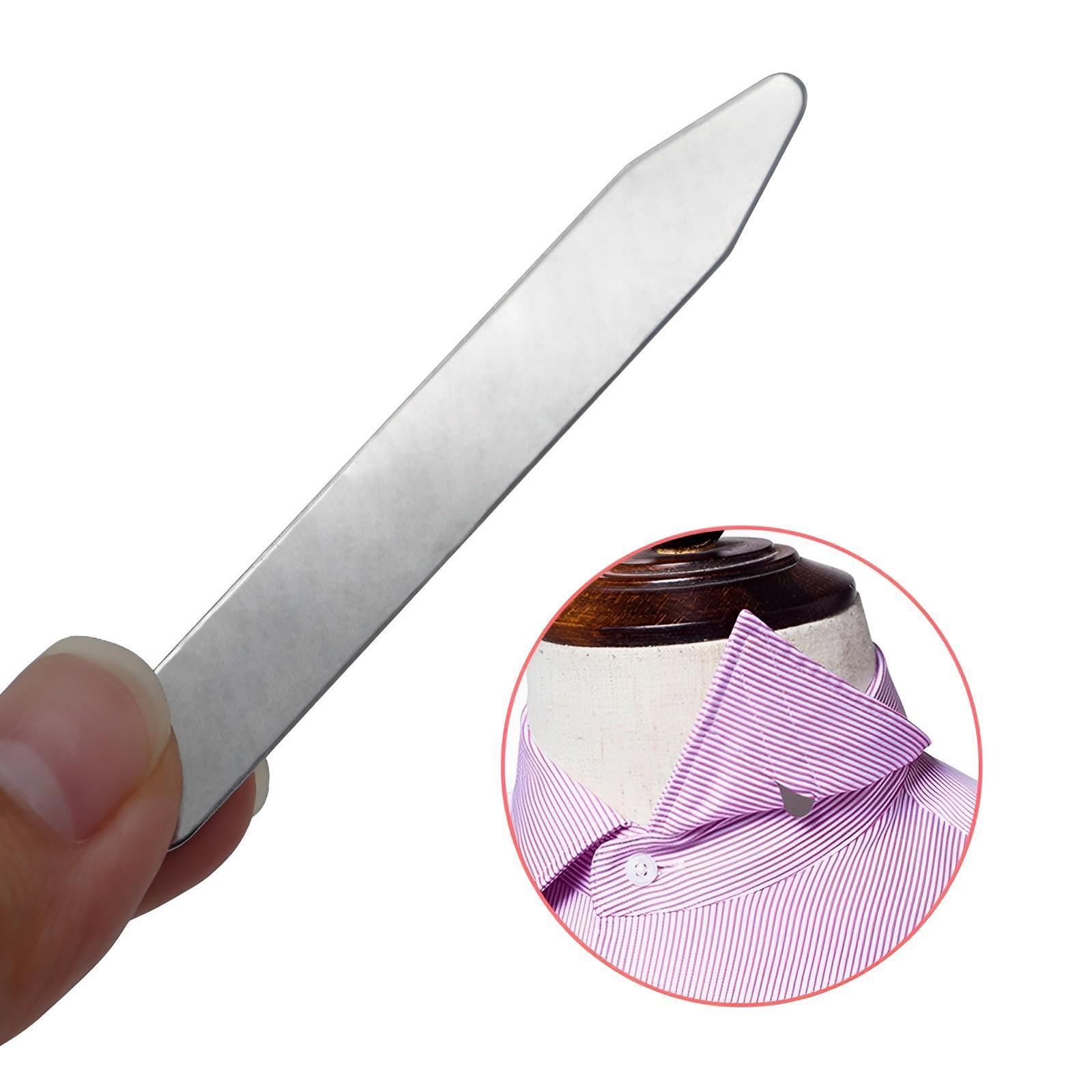 Collar Stays Men’s Dress Shirt - Collar Stay Metal avaliação e preço