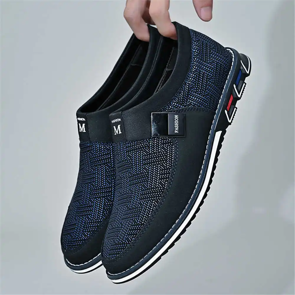 Dark Blue 44-45 Summer Shoes S - Men Formal Wear All Black avaliação e preço