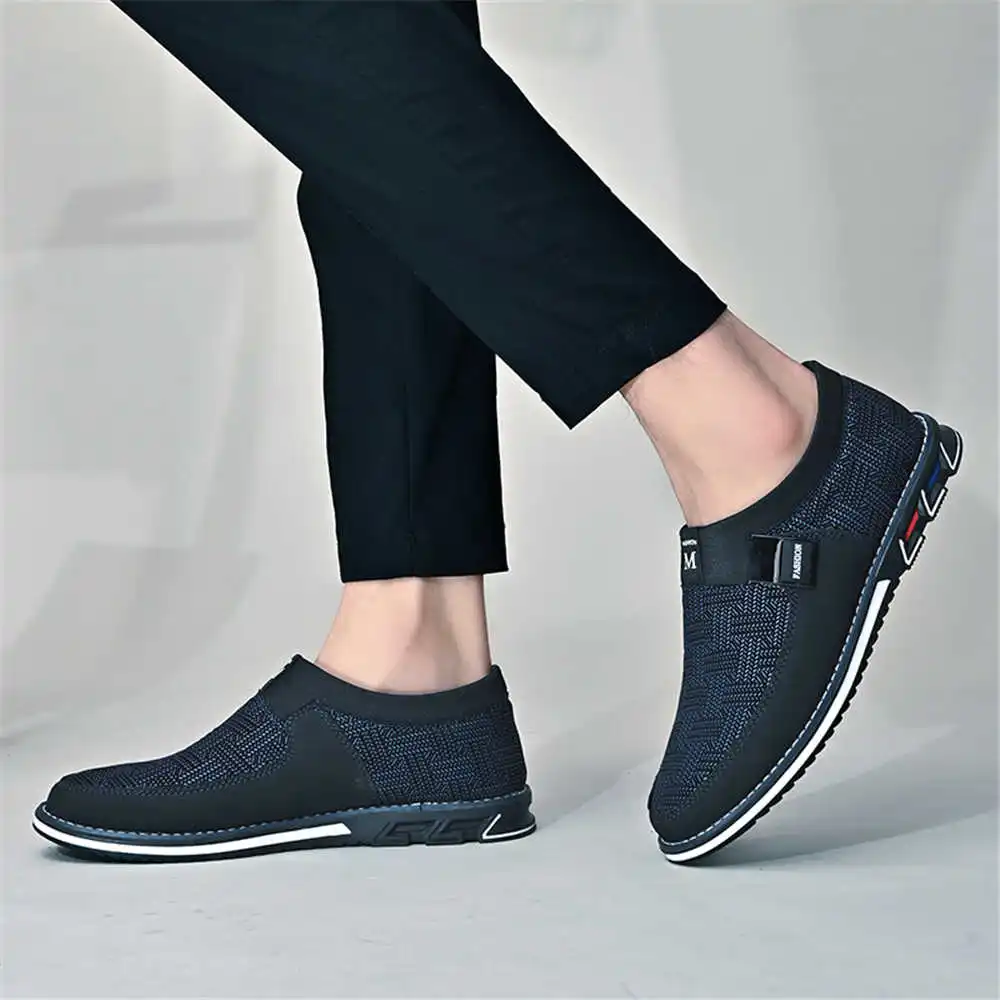Dark Blue 44-45 Summer Shoes S - Men Formal Wear All Black avaliação e preço