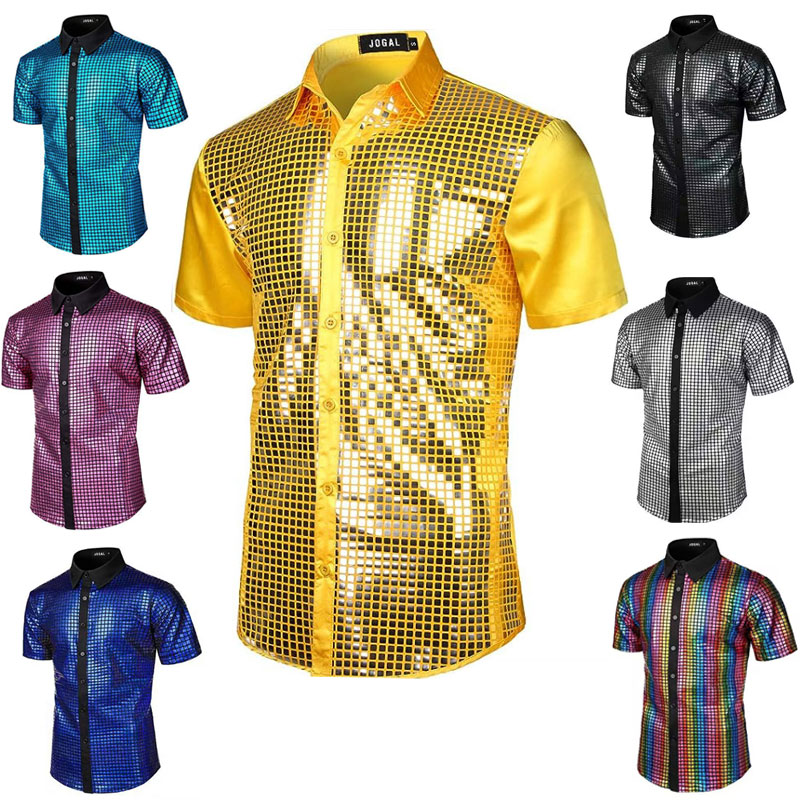 Men Retro 70s Disco Sequined B - Men'S Medieval Formal Wear avaliação e preço