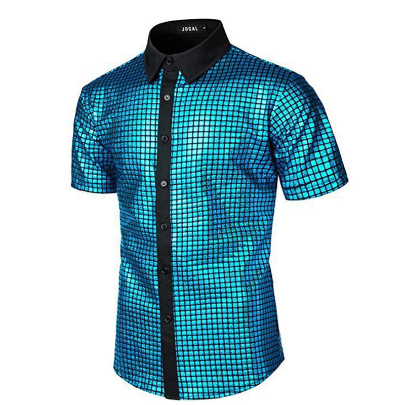 Men Retro 70s Disco Sequined B - Men'S Medieval Formal Wear avaliação e preço