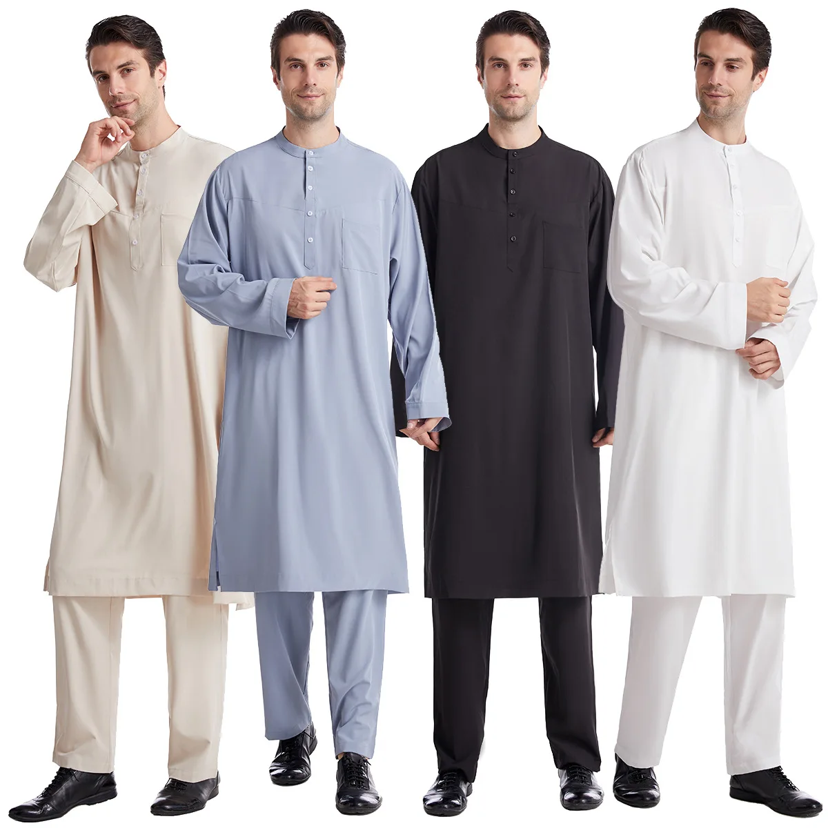 Muslim Men Jubba Thobe 2 Pice  - Men Formal Wear Dubai avaliação e preço