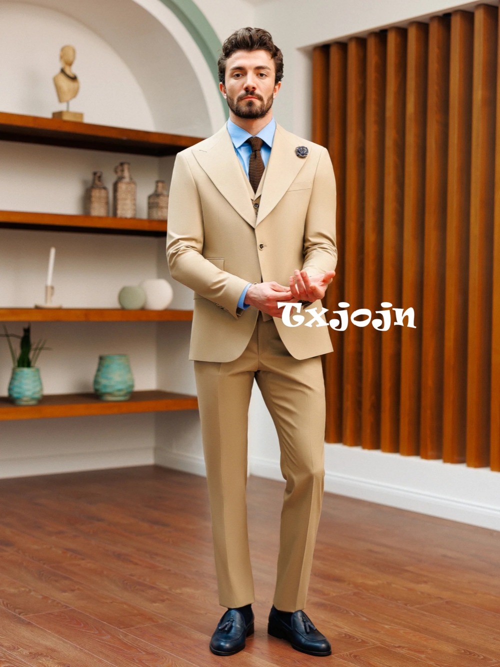 High Quality Stylish Men's Sui - Men Formal Wear Pants avaliação e preço