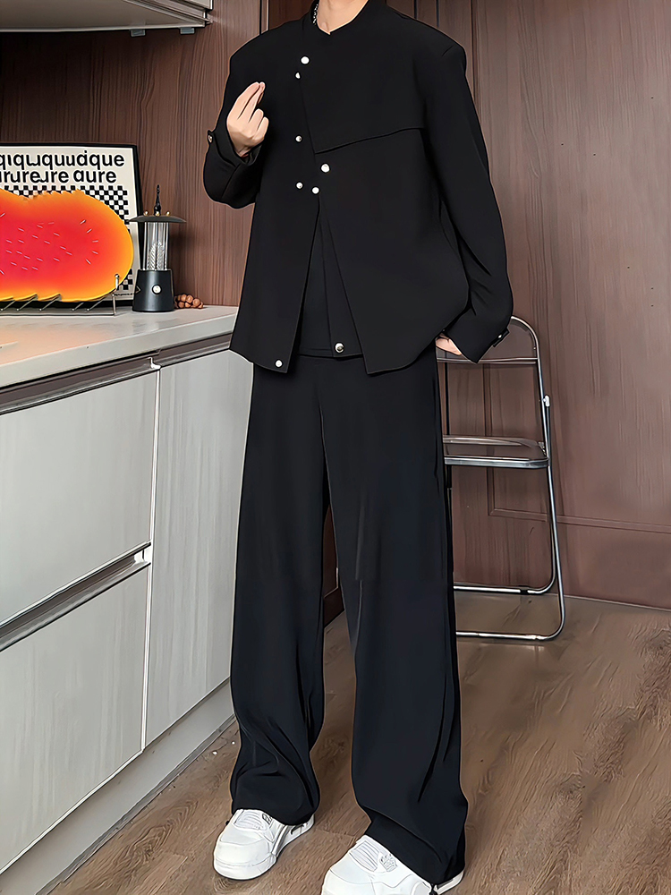 Black Short Suit Jacket for Me - Men Formal Wear All Black avaliação e preço