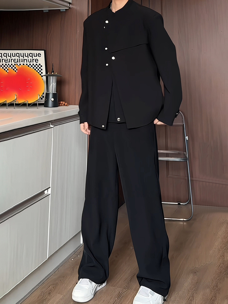 Black Short Suit Jacket for Me - Men Formal Wear All Black avaliação e preço