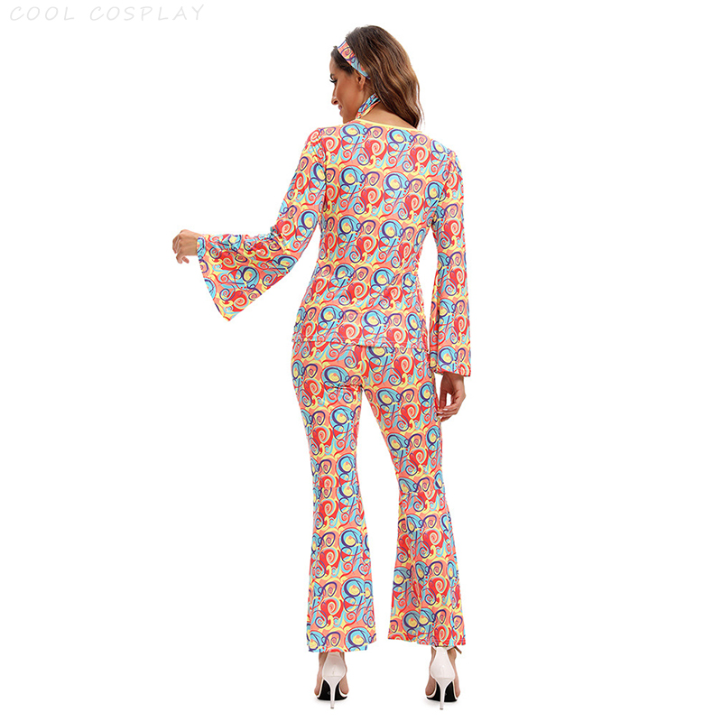 60s 70's Disco Costume for Wom - Men Formal Wear Vest avaliação e preço