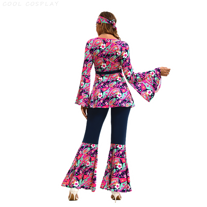 60s 70's Disco Costume for Wom - Men Formal Wear Vest avaliação e preço