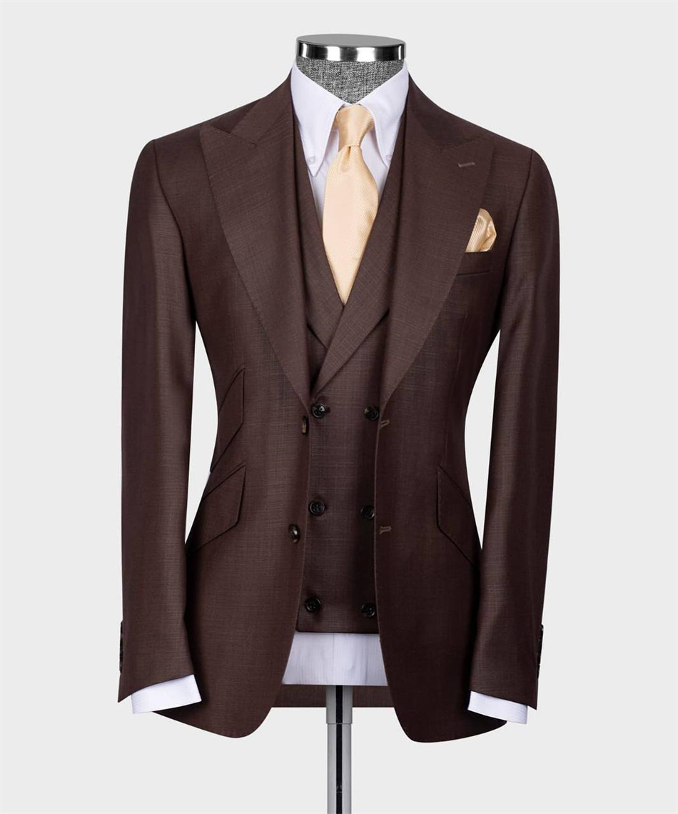 Costume Homme Customized 3pcs  - Men Formal Wear Pants avaliação e preço