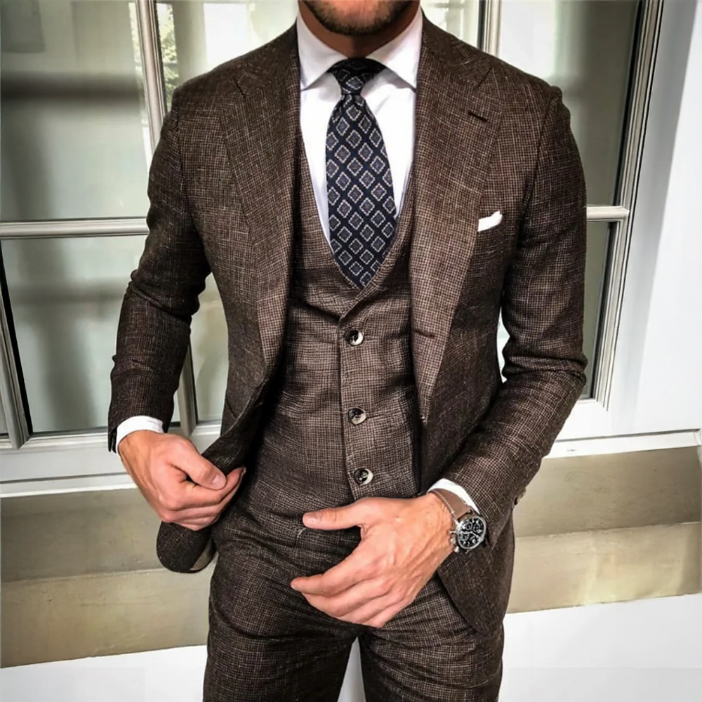 2025 Custom Business Men Suits - Men Formal Wear 2025 avaliação e preço