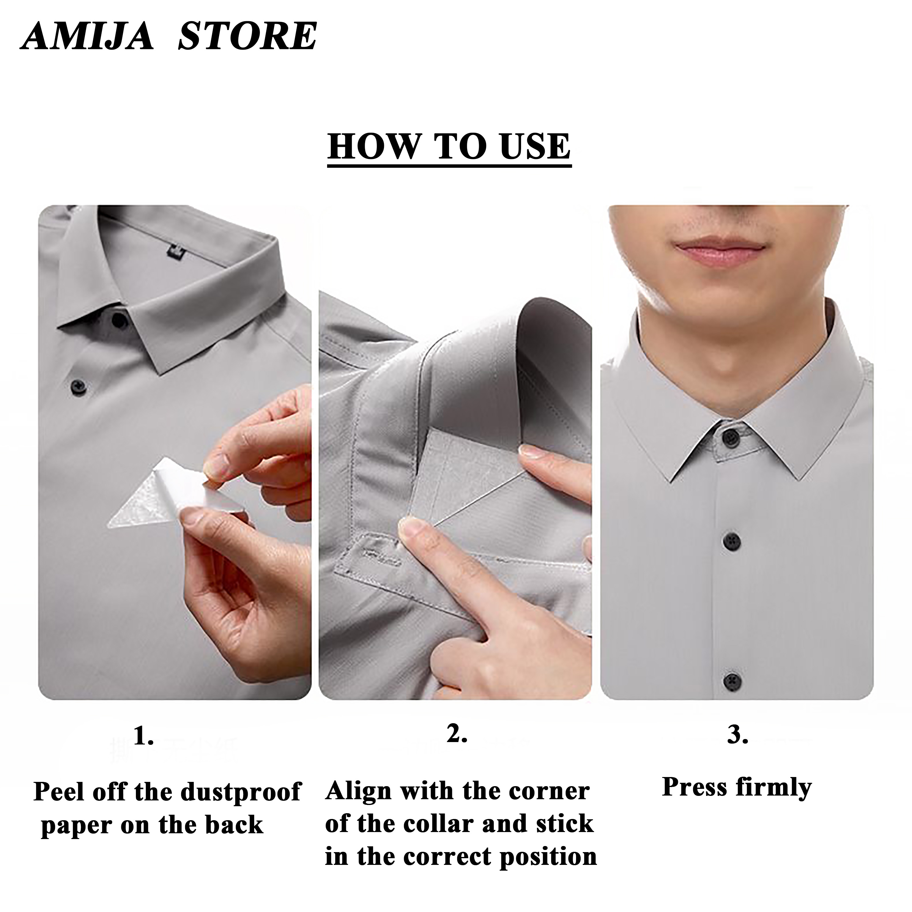 10/20/30 Pcs Collar Stays For  - Collar Stay Metal avaliação e preço