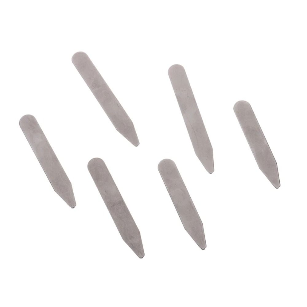 6Pcs Durable Stainless Steel C - Collar Stay Metal avaliação e preço