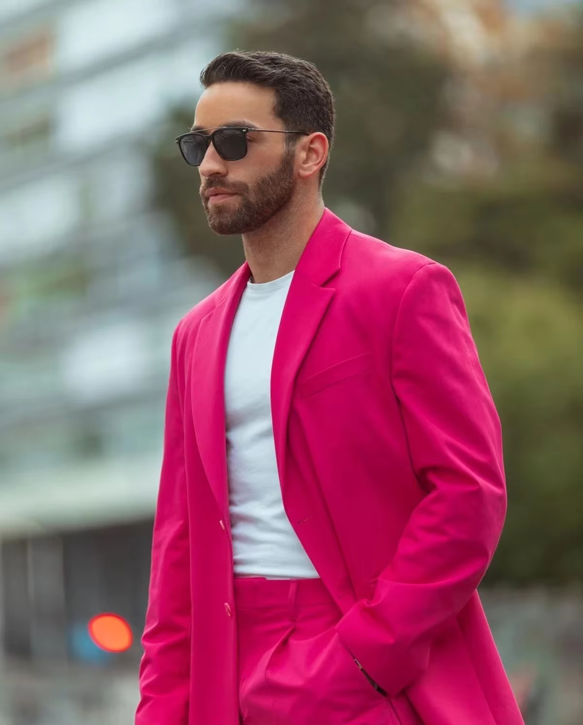 Street Wear Men Suits 2 Pieces - Men Formal Wear Pants avaliação e preço