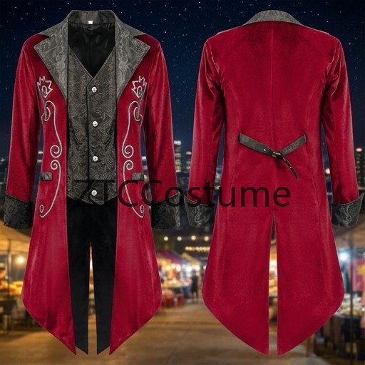 Steampunk Victorian Tailcoat M - Men'S Medieval Formal Wear avaliação e preço