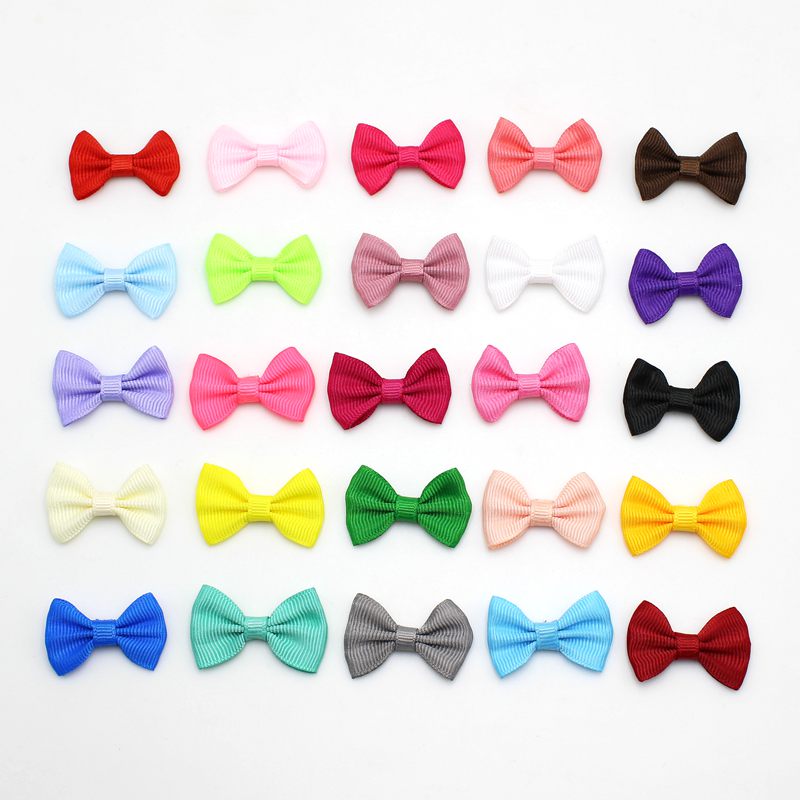 50PCS 35*25mm Satin Ribbon Bow - Satin Bow Tie avaliação e preço