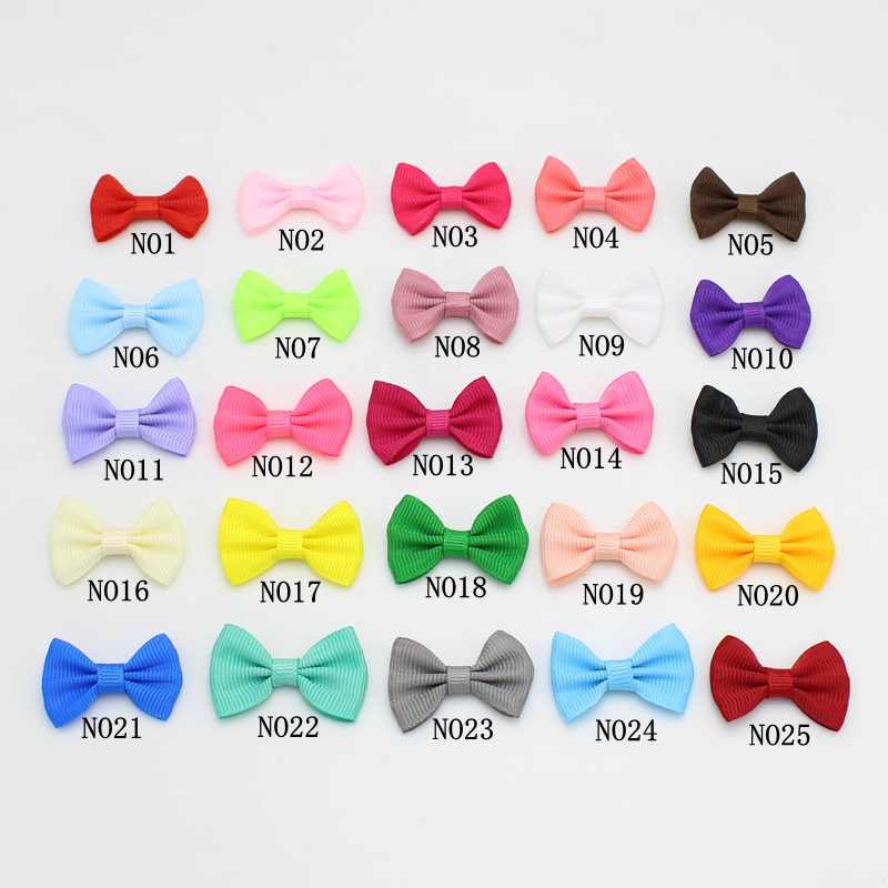 50PCS 35*25mm Satin Ribbon Bow - Satin Bow Tie avaliação e preço