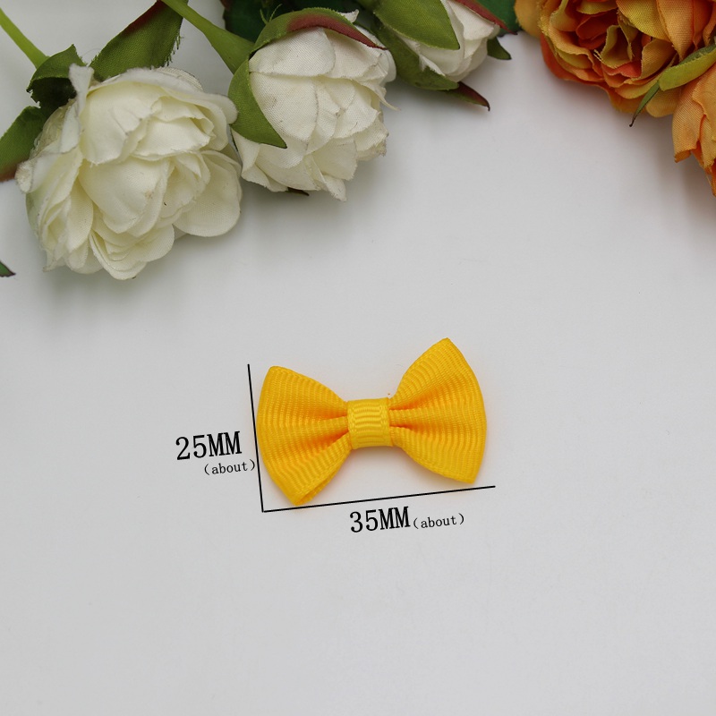 50PCS 35*25mm Satin Ribbon Bow - Satin Bow Tie avaliação e preço