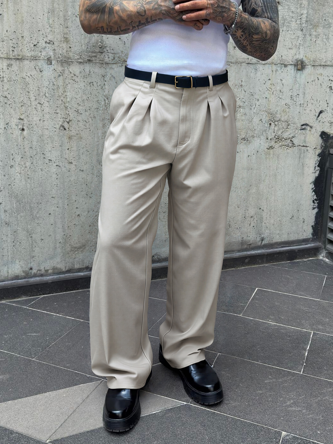 Men's Designer Dress Pants, Fa - Men Formal Wear Pants avaliação e preço