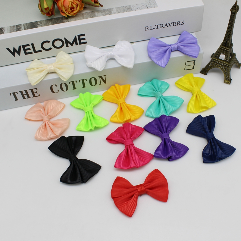 10/20Pcs 5cm Satin Ribbon Bow  - Satin Bow Tie avaliação e preço