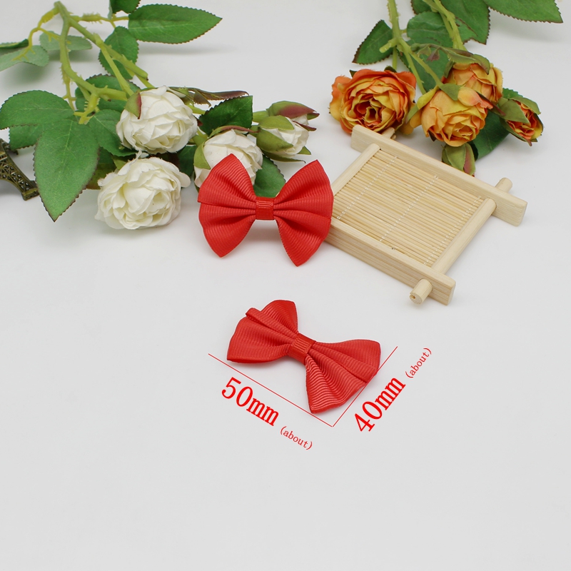 10/20Pcs 5cm Satin Ribbon Bow  - Satin Bow Tie avaliação e preço