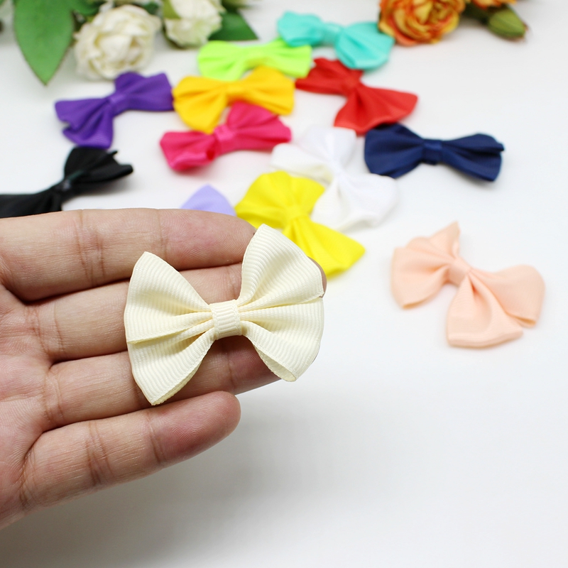 10/20Pcs 5cm Satin Ribbon Bow  - Satin Bow Tie avaliação e preço