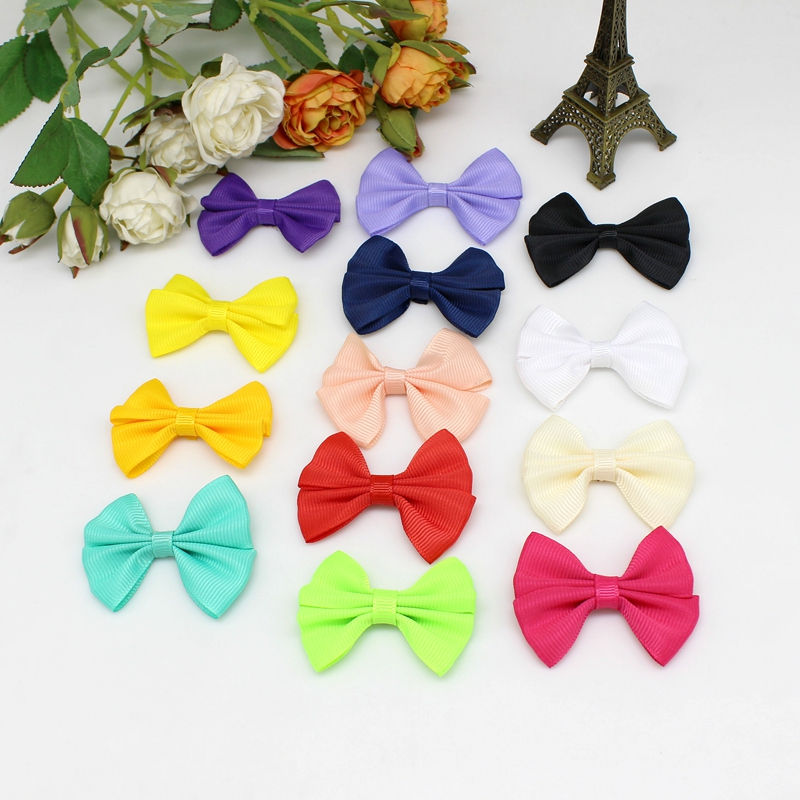 10/20Pcs 5cm Satin Ribbon Bow  - Satin Bow Tie avaliação e preço